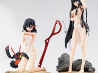 【キルラキル】AMAKUNI「纏流子」「鬼龍院皐月」温泉三昧Ver. フィギュア【15日受注締切】の画像