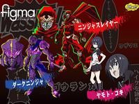 【ニンジャスレイヤー フロムアニメイシヨン】figma「ニンジャスレイヤー」「ダークニンジャ」「ヤモト・コキ」製作決定の画像