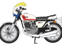 【仮面ライダー】1/12「本郷猛のバイク[スズキ GT380 B] 」プラキット 6月発売決定の画像