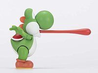 スーパーマリオ「S.H.Figuarts ヨッシー」を早期購入で「1UPキノコ＆1UPプレート」をプレゼント！の画像