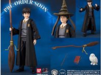 【ハリー・ポッター】S.H.フィギュアーツ「ハリー」「ハーマイオニー」「ロン」可動フィギュア 発売決定の画像