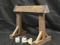 【可動フィギュア用に】「1/12西班牙の驢馬(三角木馬)」本日21時より予約開始の画像