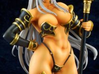 【ドラゴンズクラウン】Q-six「黒エルフの魔獣使い」フィギュア 明日予約開始の画像