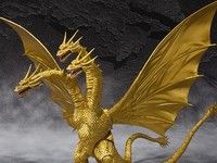 S.H.モンスターアーツ「キングギドラ Special Color Ver.」受注開始の画像