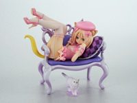 【猫の惑星】「ふんわり猫と椅子」フィギュア 予約開始【エンブレイスジャパン】の画像