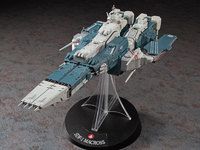 【マクロス】ハセガワ「1/4000 SDF-1 マクロス要塞艦 w/プロメテウス＆ダイダロス」プラキット 画像公開の画像