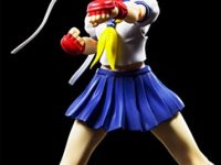 【ストリートファイター】S.H.フィギュアーツ「春日野さくら」「ケン・マスターズ」可動フィギュア 値下げの画像