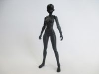 【可動素材】1/12「素材ちゃん ダークグレイ」イエサブ限定で予約開始の画像