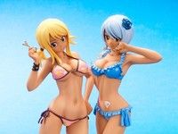 【フェアリーテイル】エクスプラス「ルーシィ＆ユキノ限定日焼けVer.セット」フィギュア 発売決定の画像