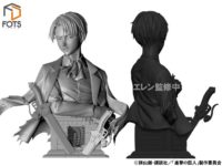 【進撃の巨人】「エレン」「リヴァイ」胸像ver フィギュア 発売決定【FOTS JAPAN】の画像