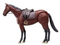 figma「馬（茶）」可動フィギュア 再販決定の画像