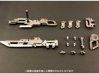 プラアクト「ブレイズガンズ」プラモデル 予約開始、様々な形状の武器に組み換えが可能の画像