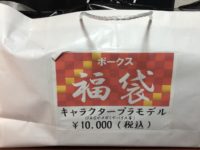 【福袋】ボークス横浜「キャラクタープラモデル（1万円）」開封紹介の画像