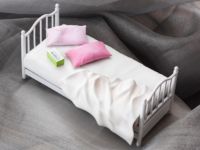 【スケベブンドド用に】SAMELAP「プリンちゃんディドリームACT1」1/12女の子とベッド！【本日予約締切】の画像