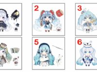 【ウェブ投票開始】ねんどろいど＆figma化「雪ミク 2020年」衣装デザインの最終選考が発表の画像