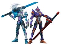 【SSSS.GRIDMAN】アクティビルダー「グリッドナイト」「グリッドナイト＆グリッドマン(Initial fighter）セット」可動フィギュア【予約開始】の画像