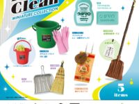 【ガチャガチャ】「ホーム クリーン ミニチュアコレクション」10日発売、定番の掃除品がミニフィギュア化の画像