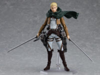 【進撃の巨人】figma「エルヴィン・スミス」可動フィギュア 明日予約開始、馬付属の画像