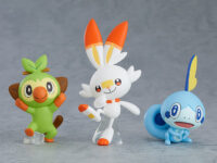 【ポケモン】新作ゲーム「ソード」「シールド」のポケモン早期購入特典はグッスマ製「サルノリ・ヒバニー・メッソン」フィギュアの画像