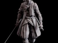 figma「隻狼」可動フィギュア 試作展示、付属品「仕込み斧」「仕込み槍」が公開の画像