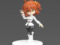 【FGO】ぷちりっつ「マスター/女主人公」「セイバー/宮本武蔵」プラモデル【Amazon予約開始】の画像