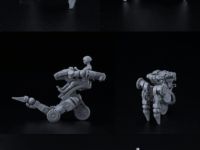 【本日発売】雑誌「月刊ホビージャパン2020年2月号」特別付録はオブソリート「MODEROID エグゾフレーム（素体）」の画像