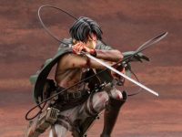 【進撃の巨人】コトブキヤ「リヴァイ」フィギュア 彩色原型公開の画像