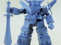 ミニディフォルメ シリーズ「宇宙大帝ゴッドシグマ」可動フィギュア 原型公開の画像