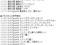 【魂ネイション東京】「新春特別販売」ラインナップ決定、S.H.Figuartsほかの画像