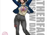 【コトブキヤ】海外向けフィギュア「HORROR美少女 レザーフェイス CHAISAW DANCE」ほか新作展示【ニューヨークトイフェア】の画像