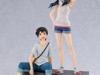 【天気の子】POP UP PARADE「天野陽菜」「森嶋帆高」フィギュア 予約開始、全高17～18cmの飾りやすいサイズの画像