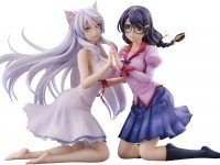 【猫物語】ユニクリ「羽川翼2体セット」フィギュア 予約開始の画像