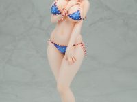 【再販決定】回天堂「すーぱーそに子 パイスラ ビキニver.」「すーぱーぽちゃ子 ランジェリーフットボールver.」フィギュアの画像