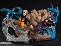 【NARUTO】フィギュアーツZERO「うずまきナルト」「うちはサスケ」「我愛羅」-疾風伝- 絆Relation 【予約開始】の画像