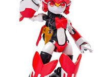 【魔姫変形シリーズ】ロボット美少女「疾速紅音（スカーレットソニック）」「響徹光雷（サンダーライト）」「比翼双子（ジェミニウィングス）」可動フィギュア【あみあみ予約開始】の画像