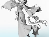 【ソードアート・オンライン】「アスナ 巫女Ver」フィギュア 原型が初公開の画像