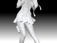 【ドールズフロントライン】わんだらー「Vector」フィギュア 開発中の画像