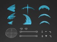 【プラモ・フィギュア用に】30MM「カスタマイズエフェクト (斬撃イメージVer.)」プラモ【Amazon予約開始】の画像