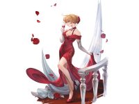 【グラブル】「ヴィーラ・リーリエ クリムゾンドレスver.」「シルヴァ ゲンチアナブルーver.」フィギュア化決定の画像