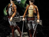 【進撃の巨人】ホビーマックス「エレン」「リヴァイ」フィギュア 予約開始の画像