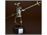 タケヤ式自在置物「骸骨武者 鉄錆地調 アクションフィギュア」予約開始の画像