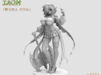 【エルフ村】ヴェルテクス「第５村人 ククル」フィギュア CG原型が公開の画像
