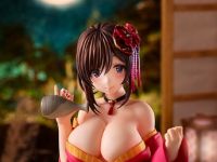 【魔太郎氏イラスト】Pink・Cat「振袖剥いちゃいました」フィギュア【23日予約締切】の画像