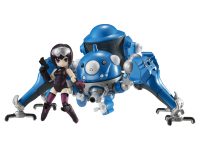 【攻殻機動隊SAC_2045】デスクトップアーミー「草薙素子＆タチコマ」可動フィギュア【予約開始】の画像
