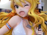 【アイドルマスター】ユニクリ「星井美希 小悪魔サーキットレディVer.」フィギュア 彩色原型が公開の画像
