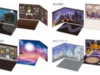 【可動フィギュア用に】100円ショップ キャンドゥ「背景ボード ハロウィン」2種 発売中の画像
