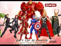 ハズブロ「アベンジャーズ ベストシリーズ」６インチアクションフィギュアセット、トイサピ限定で登場の画像