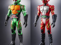 【ソフビ】ライダーヒーローシリーズＥＸ「仮面ライダーアマゾンズセット」本日受注締切【プレバン限定】の画像