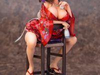 スカイチューブ「胡川香乃 illustration by ピロ水 紅艶 ver.」フィギュア【Amazon予約開始】の画像