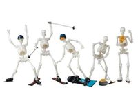 【ガチャガチャ】海洋堂「miniQ ドクロマンプラス ウインタースポーツ編」可動フィギュア 発売決定の画像